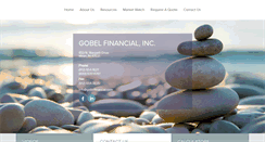 Desktop Screenshot of gobelfinancial.com